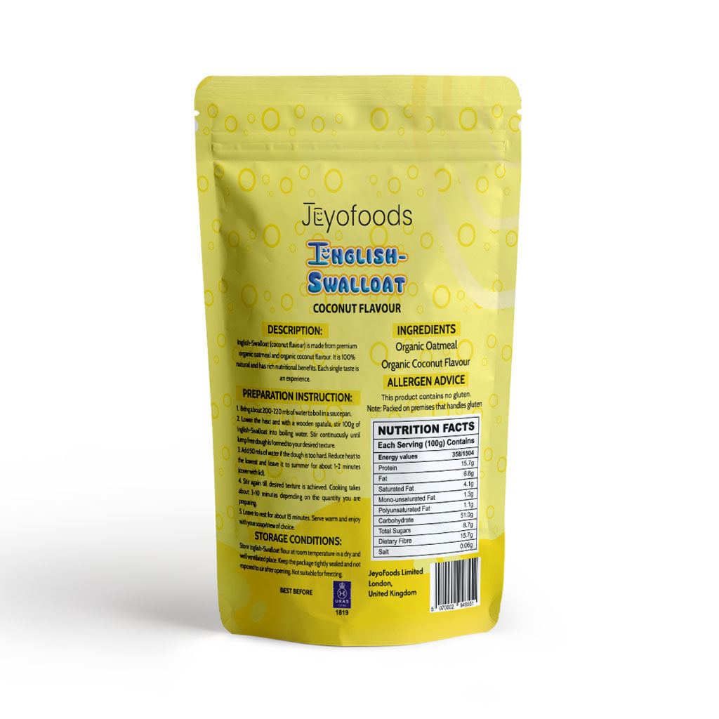 Inglish-SwallOAT Coconut Flavour