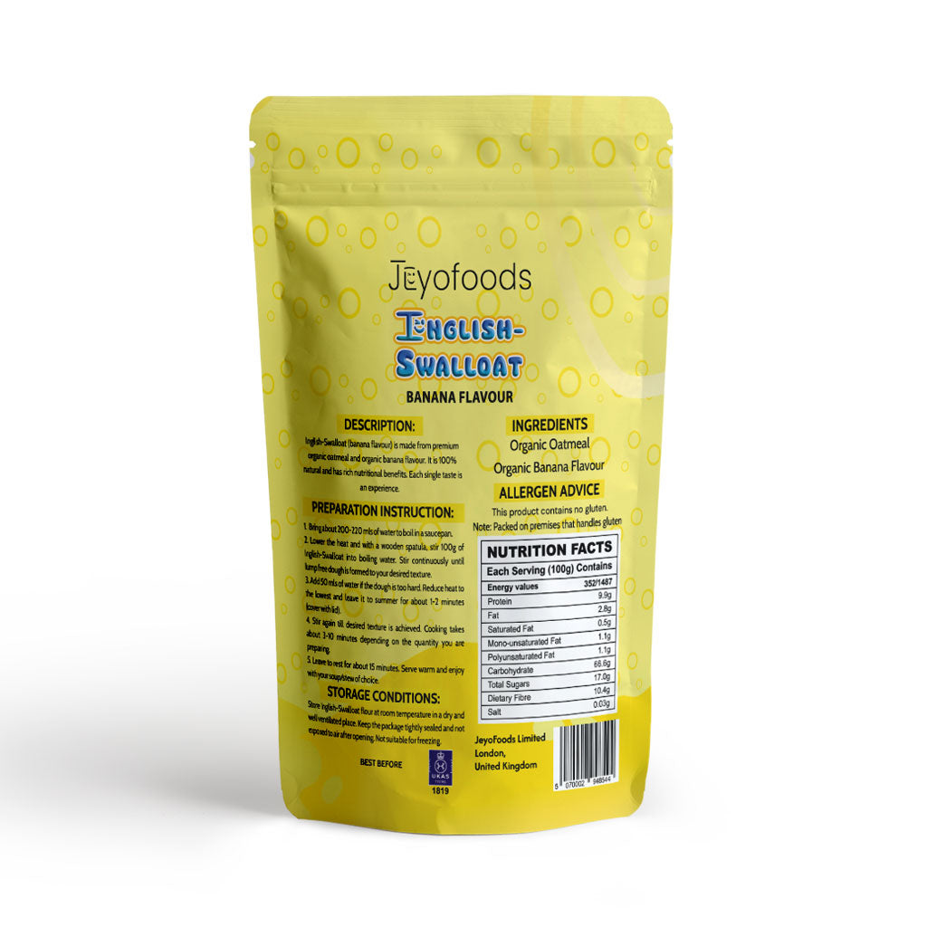 Inglish-SwallOAT Banana Flavour